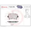 Image de Plaquettes De Frein Arrière Brembo P85073