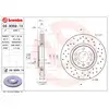 Image de BREMBO - Jeu de 2 disques de frein Xtra 09.9369.1X - Réf. 1394251