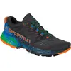 Image de Akasha II, La Sportiva Mountain Running® Footwear, 45.5, Carbon/Flame (Grey) - La Sportiva