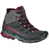Image de Ultra Raptor II Mid Leather Woman GTX, Chaussures de randonnée en montagne, 39, Charcoal/Cerise (Grey) - La Sportiva