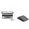 Image de Grill multifonctions - BRAUN - Multi Grill 9 Pro - 2200 W - 3 positions de chauffe - Noir / Acier - Neuf