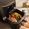 Image de Braun Hf 5075 Simple Autonome 2000 W Friteuse À Air Chaud Noir, Gris