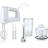 Image de Braun MultiMix 3 HM 3137, Handmixer, Weiß, 500 l, Kunststoff, Edelstahl, 500 W, 75 mm