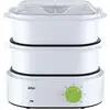 Image de Cuiseur Vapeur Braun Tribute Collection FS 3000 Blanc et Vert - Neuf