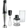 Image de Blender plongeant Braun MQ 7025X 1000W 0.6L Noir/Acier inoxydable - Neuf