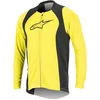 Image de Alpinestars Drop 2 Full Zip Bike Shirt à manches longues Taille : XL, Couleur : Jaune/Noir
