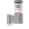 Image de Ideal Lux Tronco - Applique Murale Extérieure À 1 Lumière, Gris Ip44, E27