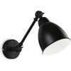 Image de Applique murale noire NEWTON 1 ampoule