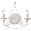 Image de CORTE applique blanche antique 2 ampoules