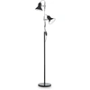 Image de POLLY lampadaire noir 2 ampoules