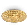 Image de Plafonnier doré en cristal KING 5 ampoules