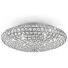 Image de Plafonnier chromé KING cristal 9 ampoules