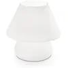 Image de Lampe de table PRATO blanche 1 ampoule hauteur 4 cm