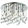 Image de Plafonnier chromé MOONLIGHT cristal 15 ampoules