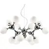 Image de Ideal Lux Nodi Lampe suspendue avec 15 verres sphériques Ø 100cm Lampe design chrome