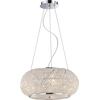 Image de Cristal perles lampe suspendue Ø450mm | cristal | classique | chrome | lampe suspendue ronde lampe suspendue lampe en cristal lampe en cristal lampe suspendue
