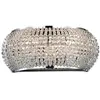 Image de Pasha' Contemporain Métal-Cristal Chrome 3 Lumières G9 3W 3000K