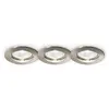 Image de Ideal Lux Jazz - 1 Spot encastré (pack de 3) Nickel, GU10