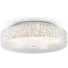 Image de Ideal Lux - Roma - Grand Plafonnier À 9 Ampoules Au Fini Chrome, G9