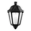 Image de Anna - Lanterne Murale Extérieure À 1 Ampoule Noire Ip44, E27 - Ideal Lux