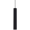 Image de Ideal Lux 104928 Look Lampe à suspendre Cylindre Ø 6cm Noir
