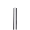 Image de Ideal Lux 104942 Look Lampe à suspendre Cylindre Ø 6cm Chrome