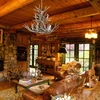 Image de Ideal Lux - Chalet - Lustre À 12 Ampoules, Brun Clair, E14