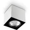 Image de Ideal Lux Plafonnier Mood Pl1 Grand Carré Blanc