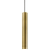 Image de Ideal Lux 141794 Look Lampe à suspendre Cylindre Ø 6cm Antique Brass Bronze