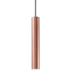Image de Ideal Lux 141855 Look Lampe à suspendre Cylindre Ø 6cm Cuivre