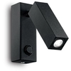 Image de Ideal Lux Applique murale Page Ap1 Square Noir