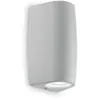 Image de Applique murale grise KEOPE 2 ampoules