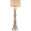 Image de DRIFTWOOD Lampadaire en bois 1 ampoule
