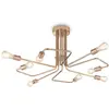 Image de Ideal Lux plafonnier Triumph PL8 laiton