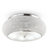 Image de Ideal Lux plafonnier Pasha Pl14 chrome