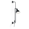 Image de Ideal Lux lampe de lecture Shower réglable noir