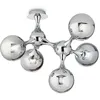 Image de Ideal Lux Plafonnier Nodi Chrome 5 flammes Chrome 200484