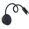 Image de Ideal Lux LED Applique murale Focus-2 Noir 203195
