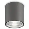 Image de Plafonnier moderne Gun Aluminium Anthracite 1 Lumière Gu10