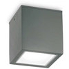 Image de Ideal lux TECHO PL1 BIG Plafonnier pour l'extérieur avec douille GU10 Structure Anthracite thermolaqué