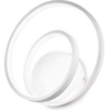 Image de Ideal lux OZ AP Applique murale avec diffuseur de lumière en caoutchouc Structure Blanc design circulaire moderne