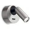 Image de Applique Moderna Bean Round Metallo Cromo Led 3W 3000K Luce Calda