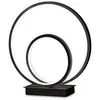 Image de Oz Lampe de Bureau Moderne Métal Noir Led 23W 3000K Lumière Chaude