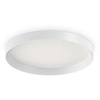 Image de Plafonnier moderne Fly Aluminium-Matériaux plastiques Blanc Led 26W 4000K D45Cm