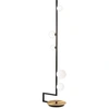 Image de Ideal lux BIRDS PT5 Lampadaire avec douilles G9 et disque décoratif en laiton