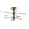 Image de Plafonnier Industrial-Minimal Cosmopolitan Metal Black 10 Lights G9 3W 3000K