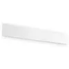 Image de Applique murale moderne Zig Zag Métal Blanc Led 30W 3000K Lumière chaude