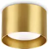 Image de Plafonnier moderne Spike Metal Brass 1 Light Gx53 9W 3000K Warm Light