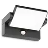 Image de Applique Moderna Swipe Alluminio Antracite Led 21W 3000K Luce Calda