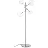 Image de Equinoxe Lampadaire Contemporain Métal Chromé 4 Lumières 2W 3000K Lumière Chaude